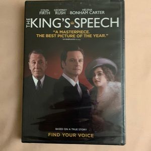NWOT THE KING’S SPEECH DVD Rated R